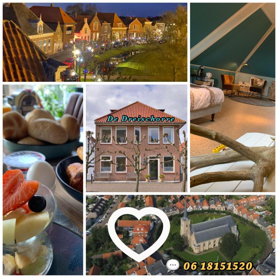 Bed and Breakfast De Drei Schorre Dreischor Екстер'єр фото